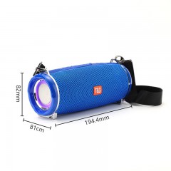 Haut-parleur bluetooth portable avec lumière Led