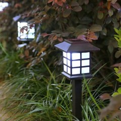Lumière de jardin solaire d'extérieur