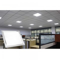 Plafonnier à grille en aluminium LED lumière style encastré Mat 60*60cm