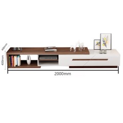 Table basse intelligente Meuble TV avec panneau à base de bois