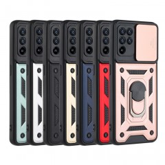 Oppo Coque de téléphone portable avec protection de caméra et anneau de support