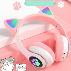 Casque Bluetooth pliable design stylé pour les filles