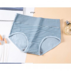 Slip fille à taille haute en coton