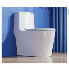 WC  monobloc silencieuse et économe en eau à siphon ultra-tourbillonnant