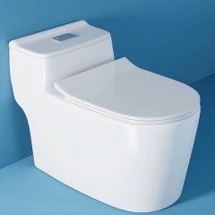WC silencieuses à économie d'eau à siphon ultra-tourbillonnant