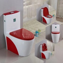 WC en céramique avec chasse d'eau tourbillonnante