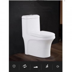 WC en céramique émaillée