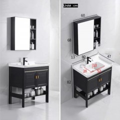 Ensemble de Lavabo-armoire sur pied domestique