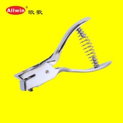 Pince de perforation pour matière en PVC trou elliptique