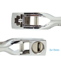 Pince de perforation pour matière en PVC trou elliptique