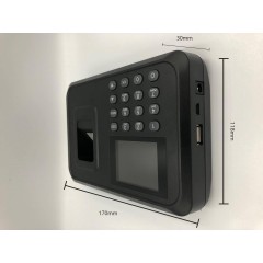 RBCSK Machine de présence d'empreintes digitales invite vocale 2,4 pouces TFT