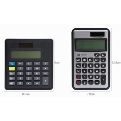 Carnet porte-documents en cuir avec clip calcultrice à choisir