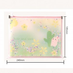 Papeterie Pochette de Rangement en plastique étanche École Primaire zip