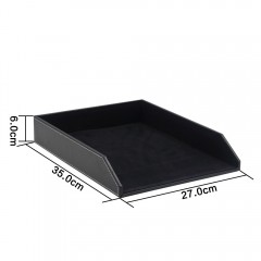 Support de documents format A4 de Bureau en cuir 35 * 27 * 6cm