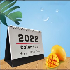 Calendrier de bureau complet en anglais Calendrier transfrontalier