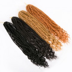 Tresse de 24 pouces en fibre synthétique