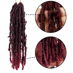 Dreadlocks Synthétique tissage à la machine 14pouces