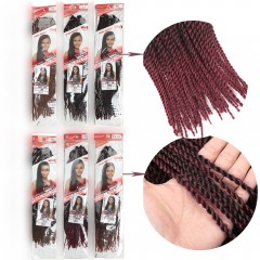Extensions de cheveux  synthétique tressés 18 pouces