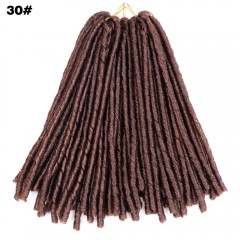 Extensions de cheveux  synthétiques pour femmes 14 pouces