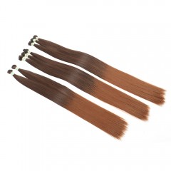 Mèche de 28 pouces aux cheveux raides en  fibres synthétiques pour femmes