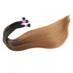 Mèche de 28 pouces aux cheveux raides en  fibres synthétiques pour femmes