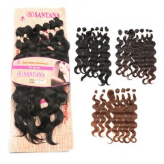 Extension de cheveux en Fibre haute température Body Wave 28 pouces cheveux long doux et ondulé