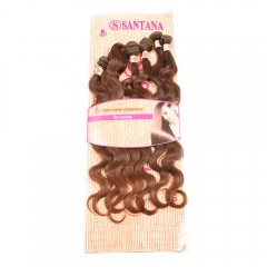 Extension de cheveux en Fibre haute température Body Wave 28 pouces cheveux long doux et ondulé
