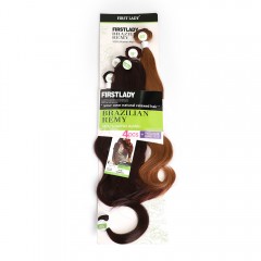 Extension de cheveux lot de 4 pièces cheveux en fibre synthétique longs et ondulés 4 longueurs differentes