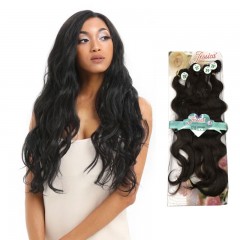 Extension de cheveux lot de 4 pièces cheveux ondulés avec fermeture dentelle