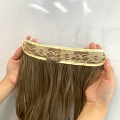 Extensions capillaires en fibre synthétique  aux cheveux ondulées  doux et inodores