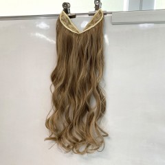 Extensions capillaires en fibre synthétique  aux cheveux ondulées  doux et inodores