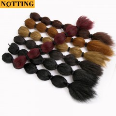Postique  queue de cheval en fibre synthétique 24 pouces de haute qualité
