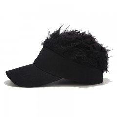 Perruque casquette de golf  pour homme aux cheveux court  de 4 pouces
