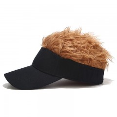 Perruque casquette de golf  pour homme aux cheveux court  de 4 pouces