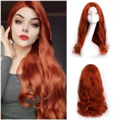 Perruque synthétique cheveux longs bouclés bodywave résistant à la chaleur