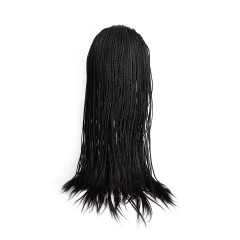 Perruque synthétique 24 pouces aux cheveux long et lisses  résistant à la chaleur