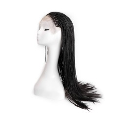 Perruque synthétique 24 pouces aux cheveux long et lisses  résistant à la chaleur