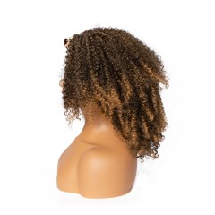 Perruque bandeau 18 pouces cheveux synthétiques frisés