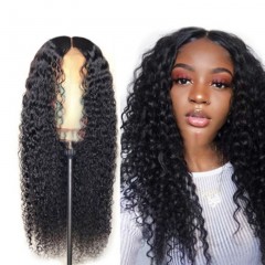 Perruque  synthétique aux cheveux longs et bouclés