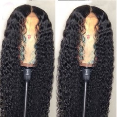 Perruque  synthétique aux cheveux longs et bouclés