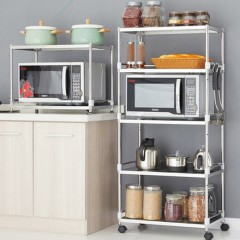 Etagère de rangement amovible en acier inoxydable