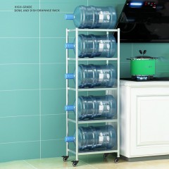 Etagère de rangement amovible en acier inoxydable