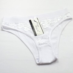 Culotte slip pour femme en en cotton et spandex