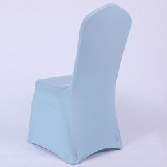 Housse de chaise en fibre de polyester extensible multicolore