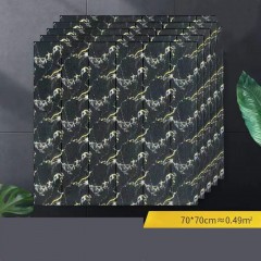 Papier adhésif pour les murs en 3D étanche et respectueux de l'environnement