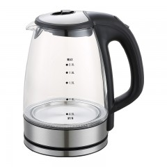Bouilloire électrique 2L Mise hors tension automatique en verre