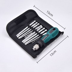 Tournevis ensemble de 9 pièces en acier chrome-vanadium métrique