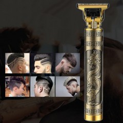 Longyan T9 tondeuse à cheveux sculptée tête en alliage de titane