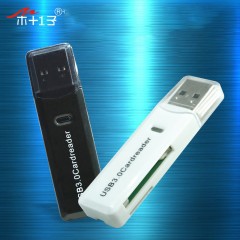 Lecteur de carte mémoire à haute vitesse 3.0 TF+SD