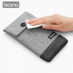 Pochette pour téléphone portable tissu de coton portable étanche résistant à la poussière et à la saleté